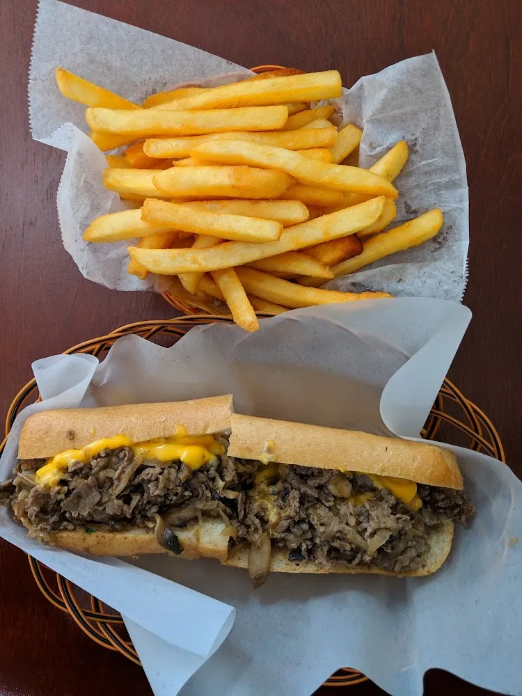 Philly Cheese Steak Sandwich